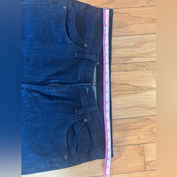CITIZENS OF HUMANITY HUTTON STRETCH HIGH-RISE WIDE LEG JEANS IN DARK PARIS 31 - Picture 1 of 6